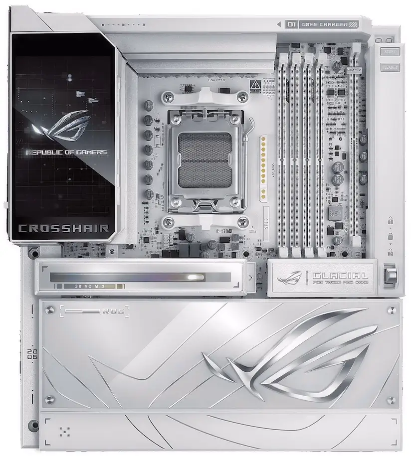 Montaje Placa Base ASUS ROG CROSSHAIR X870E GLACIAL Gascones Gascones PC - Montaje Placa Base ASUS ROG CROSSHAIR X870E GLACIAL Gascones